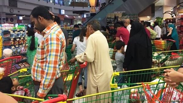 Супермаркет в Дохе, Катар. Архивное фото