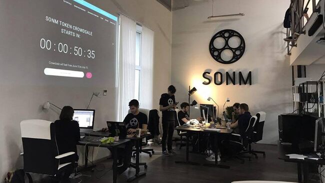 Стенд компании SONM