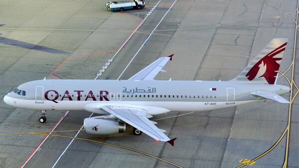 Самолет авиакомпании Qatar Airways