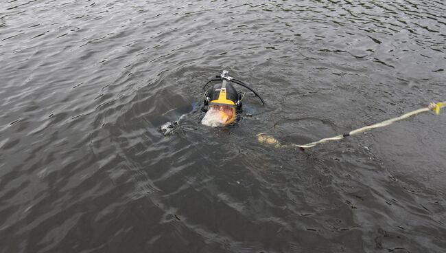 Поисково-спасательные работы в акватории Ладожского озера