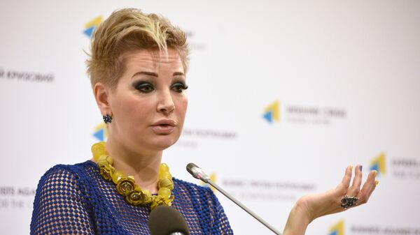 Вдова экс-депутата Госдумы РФ Дениса Вороненкова, оперная певица Мария Максакова