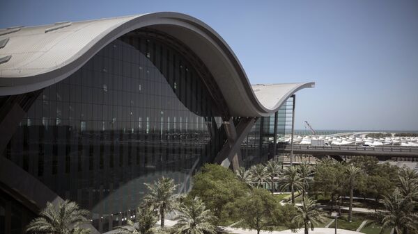 Здание Международного аэропорта Хамад в Дохе