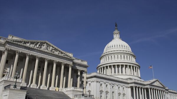 Капитолий, здание в Вашингтоне, где заседает конгресс США. Архивное фото