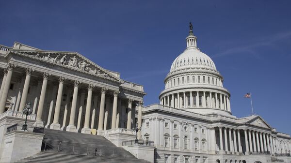 Здание конгресса США на Капитолийском холме в Вашингтоне. Архивное фото