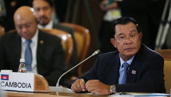 Премьер-министр Королевства Камбоджа Хун Сен. Архивное фото