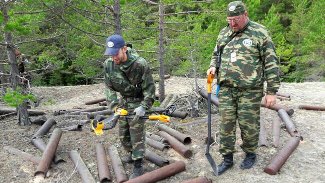 Находки на острове Большой Тютерс