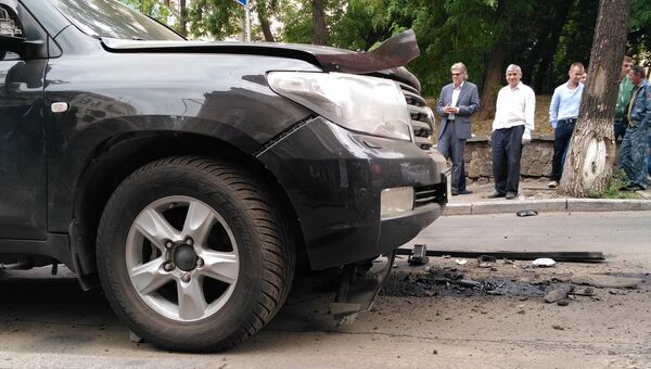В Шевченковском районе Киева взорвался автомобиль. 23 июня 2017