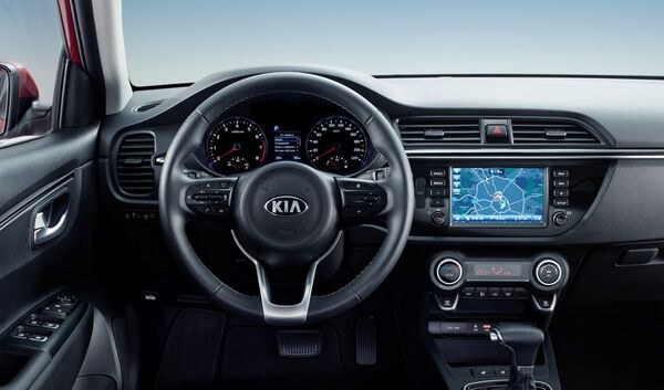 Салон нового KIA Rio Салон нового KIA Rio