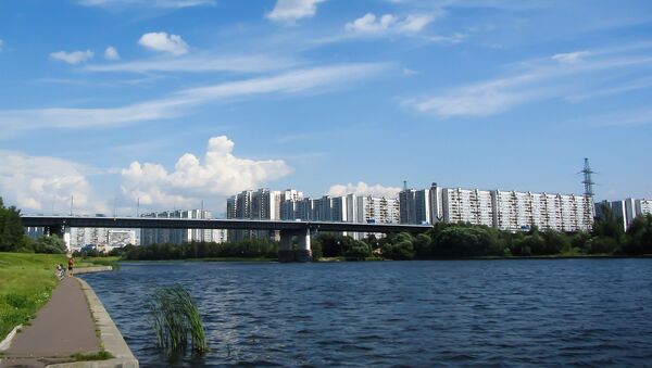 Братеевский мост. Архивное фото