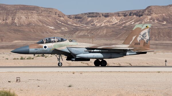 Истребитель F-15 ВВС Израиля. Архивное офто