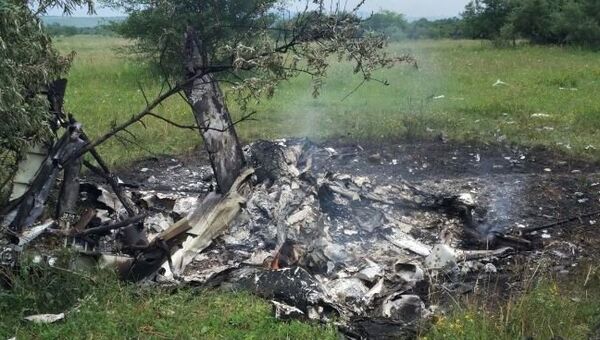 Легкомоторный самолет Сигма-4, упавший в Кабардино-Балкарии. 25 июня 2017