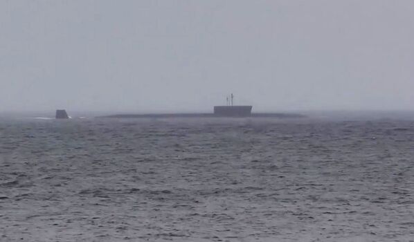 Головной корабль проекта 955 Борей - подводный крейсер Юрий Долгорукий. 26 июня 2017