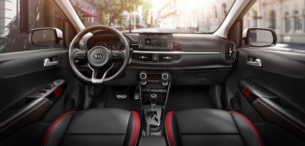 Интерьер автомобиля Kia Picanto Интерьер автомобиля Kia Picanto
