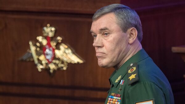Начальник Генерального штаба Вооруженных сил России генерал армии Валерий Герасимов