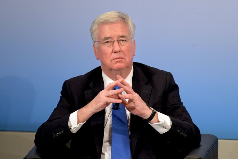 Министр обороны Великобритании Майкл Фэллон. 28 июня 2017 Министр обороны Великобритании Майкл Фэллон. 28 июня 2017