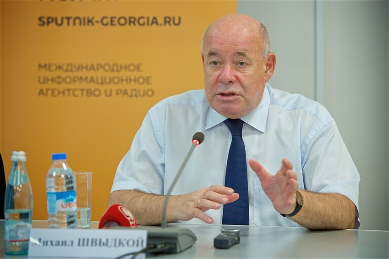 Михаил Швыдкой в редакции Sputnik Грузия Михаил Швыдкой в редакции Sputnik Грузия