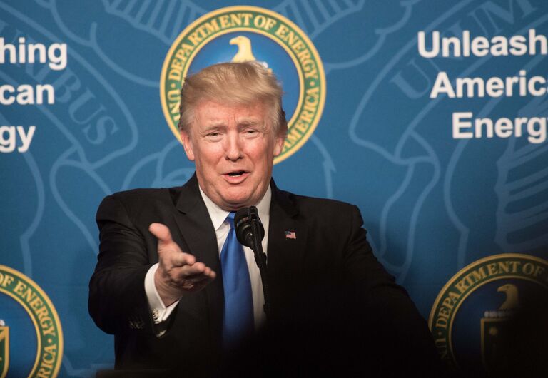 Выступление президента США Дональда Трампа в Минэнерго в Вашингтоне. 29 июня 2017 Выступление президента США Дональда Трампа в Минэнерго в Вашингтоне. 29 июня 2017