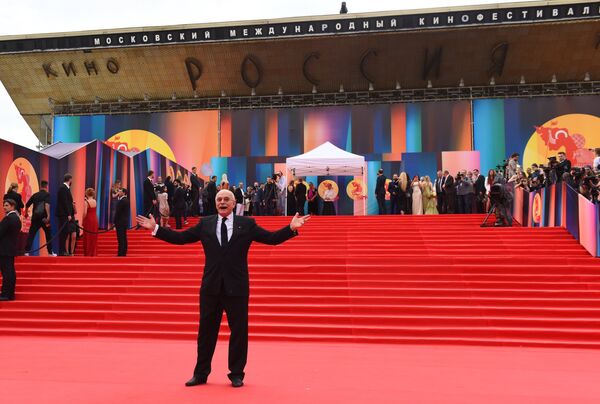Никита Михалков на церемонии закрытия 39-го Московского международного кинофестиваля