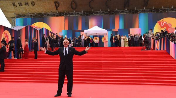 Никита Михалков на церемонии закрытия 39-го Московского международного кинофестиваля