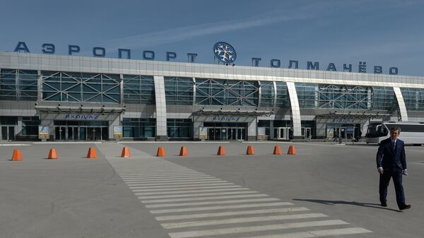 Аэропорт Толмачево в Новосибирске. Архивное фото