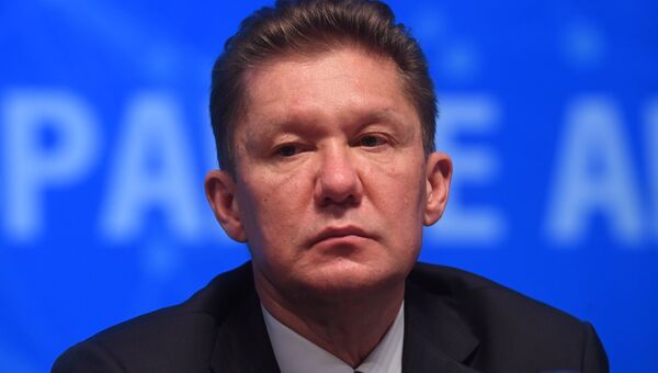 Председатель правления ПАО Газпром Алексей Миллер. Архивное фото