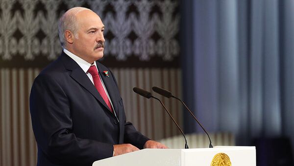 Выступление Александр Лукашенко на торжественном собрании в честь Дня Независимости Белоруссии. 1 июля 2017