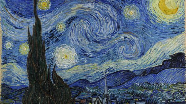 Винсент Ван Гог, Звездная ночь. 1889