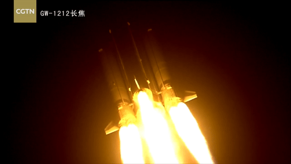 Опубликовано видео неудачного пуска китайской ракеты «Чанчжэн-5»
