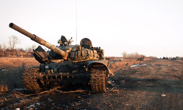 Уничтоженная украинская военная техника на Донбассе Уничтоженная украинская военная техника на Донбассе