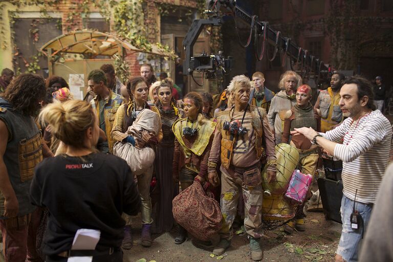 Съемки фильма Вратарь галактики Съемки фильма Вратарь галактики