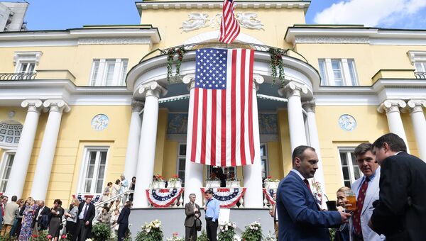 Прием в резиденции посла США в России по случаю Дня независимости США. 4 июля 2017