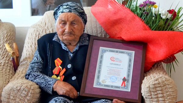 Нану Шаова, 127-летняя женщина из Кабардино-Балкарии