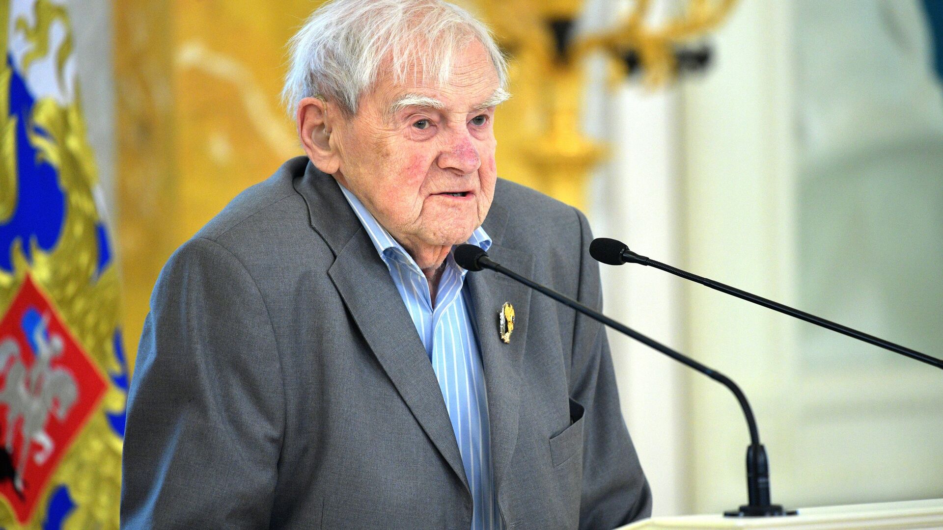 Писатель Даниил Гранин - РИА Новости, 1920