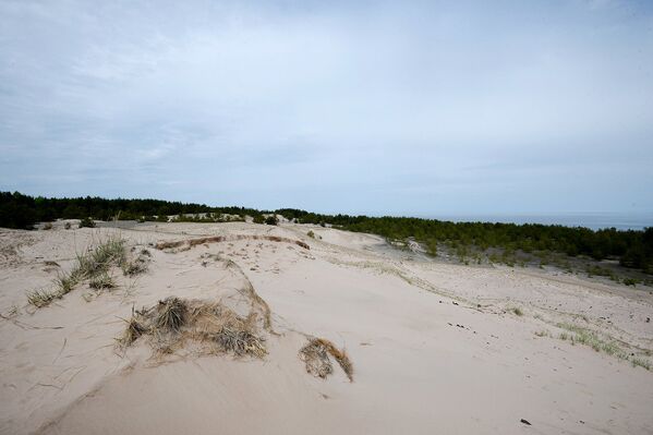 С песчаного насыпа открывается отличный обзор на прибрежную зону, поэтому советским войскам так и не удалось взять остров