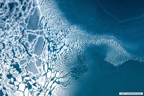 Фотография Ice formation, занявшая третье место в категории Природа