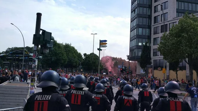 Протесты в Германии
