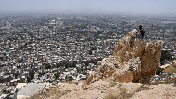 Вид на Дамаск с горы Касьюн
