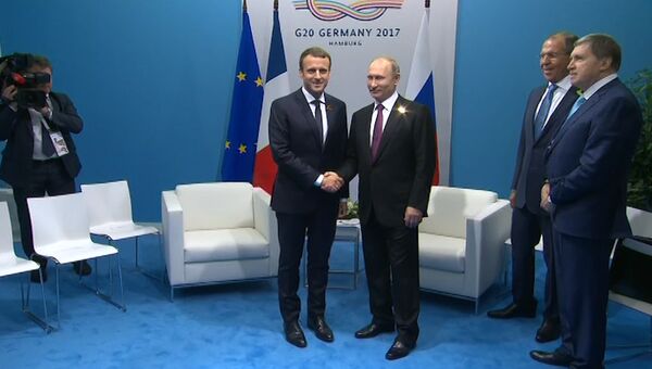 Владимир Путин и Эммануэль Макрон провели переговоры на саммите G20