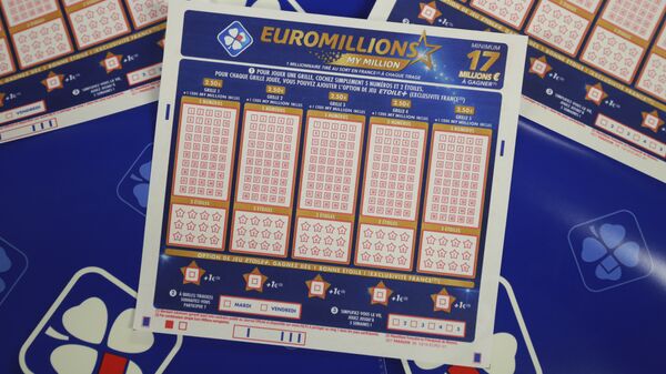 Билет лотереи EuroMillions-My Million. Архивное фото