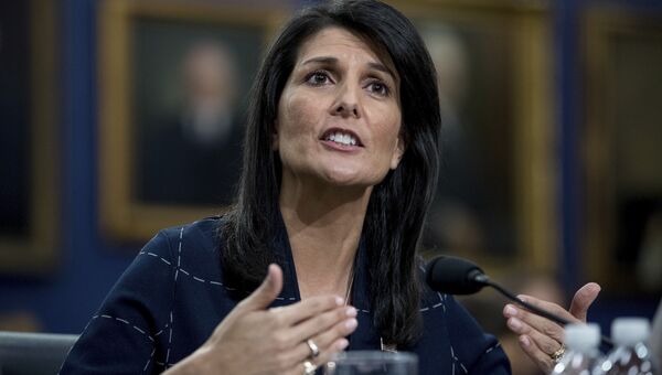 Постоянный представитель США при ООН Никки Хейли