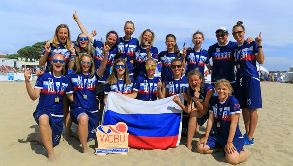 Женская сборная России - чемпион мира по Ultimate Frisbee