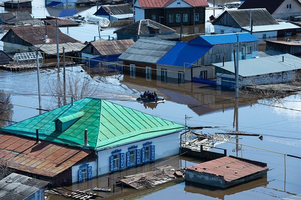 Весенний паводок в Омской области