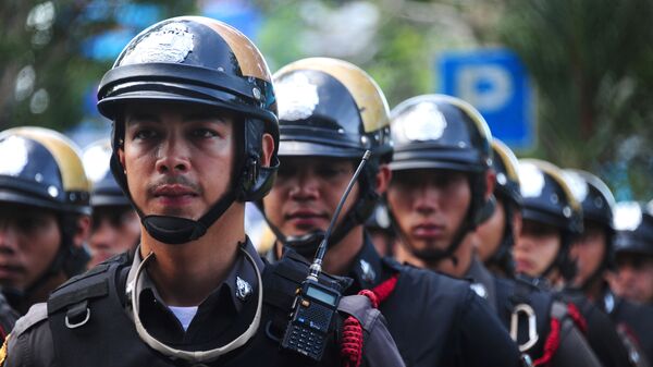 Тайская полиция. Архивное фото