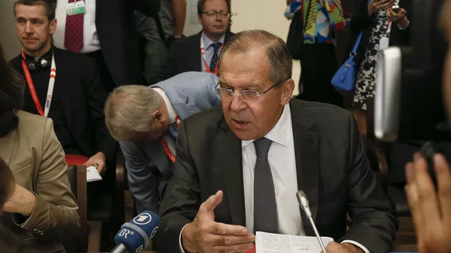 Министр иностранных дел России Сергей Лавров принял участие в неформальном СМИД ОБСЕ, Австрия. 11 июля 2017