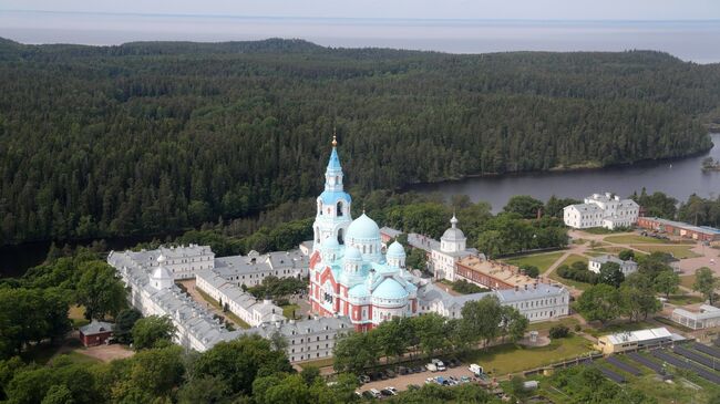 Спасо-Преображенский Валаамский ставропигиальный монастырь. Архивное фото