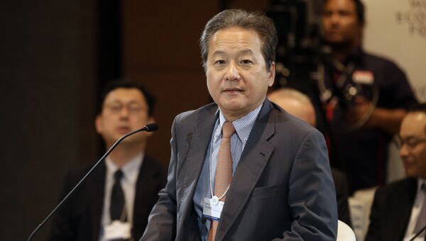 Вице-президент и исполнительный директор Hitachi Ясуо Танабе. Архивное фото