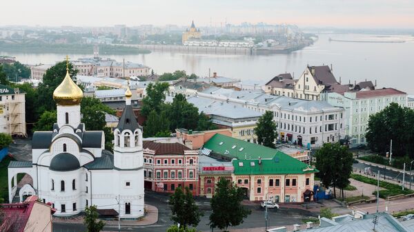 Вид на Нижний Новгород. Архивное фото