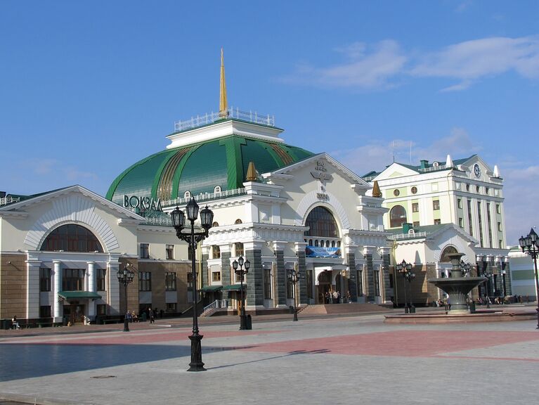 Здание железнодорожного вокзала, Красноярск