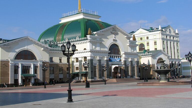 Здание железнодорожного вокзала, Красноярск