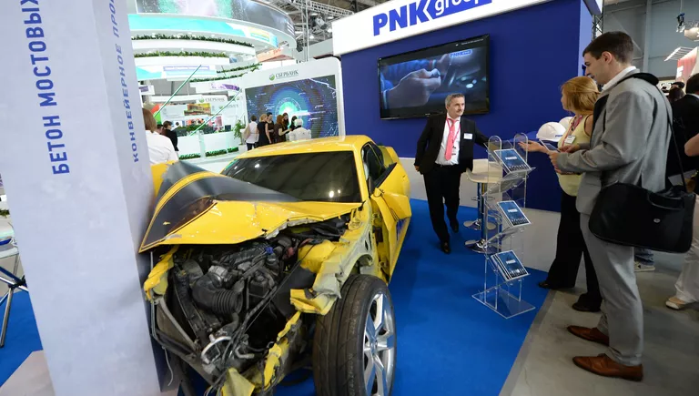 Стенд PNK Group в экспозиции на 8-й Международной промышленной выставке Иннопром - 2017 в международном выставочном центре Екатеринбург-ЭКСПО Стенд PNK Group в экспозиции на 8-й Международной промышленной выставке Иннопром - 2017 в международном выставочном центре Екатеринбург-ЭКСПО